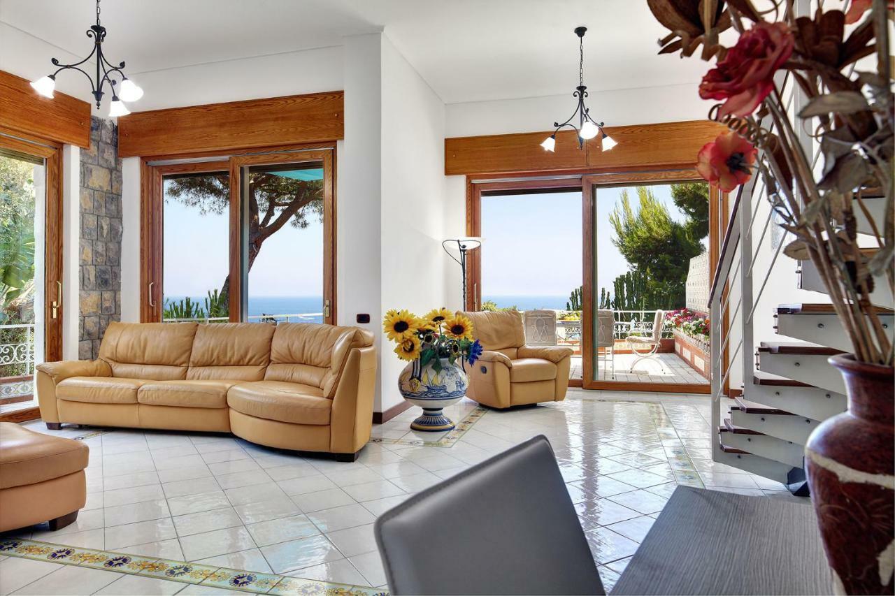 Villa Flory Nerano Esterno foto
